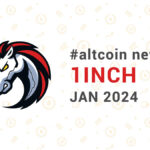 Новости altcoin 1INCH, январь 2024