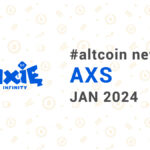 Новости altcoin AXS (Axie Infinity), январь 2024