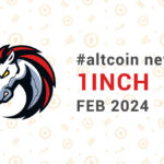 Новости altcoin 1INCH, февраль 2024