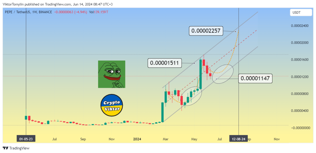 Прогноз курса PEPE (Pepe), на 2024 год