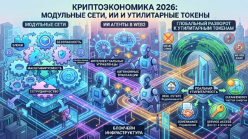 Криптоэкономика 2026: Модульные сети, ИИ и глобальный разворот к утилитарным токенам