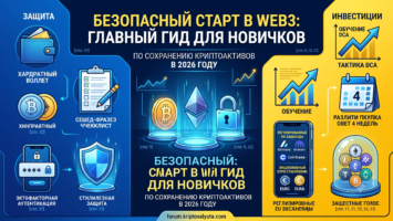Безопасный старт в Web3: главный гид для новичков по сохранению криптоактивов в 2026 году