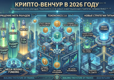 Крипто-венчур 2026: Волна мега-раундов, институциональный прагматизм и новые утилитарные тренды