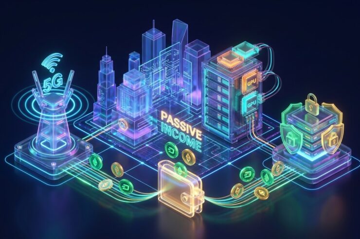 DePIN-проекты 2026: как зарабатывать крипту на предоставлении интернета, вычислений и хранилищ